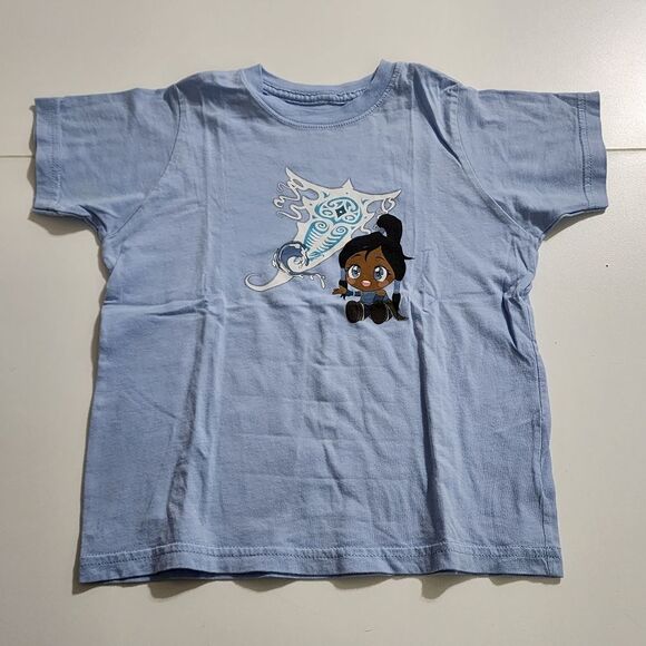 Girls Nickelodeon Legend of Korra Avatar Water Spirit Shirt Size 5/6 New w/o Tag - Picture 1 of 3